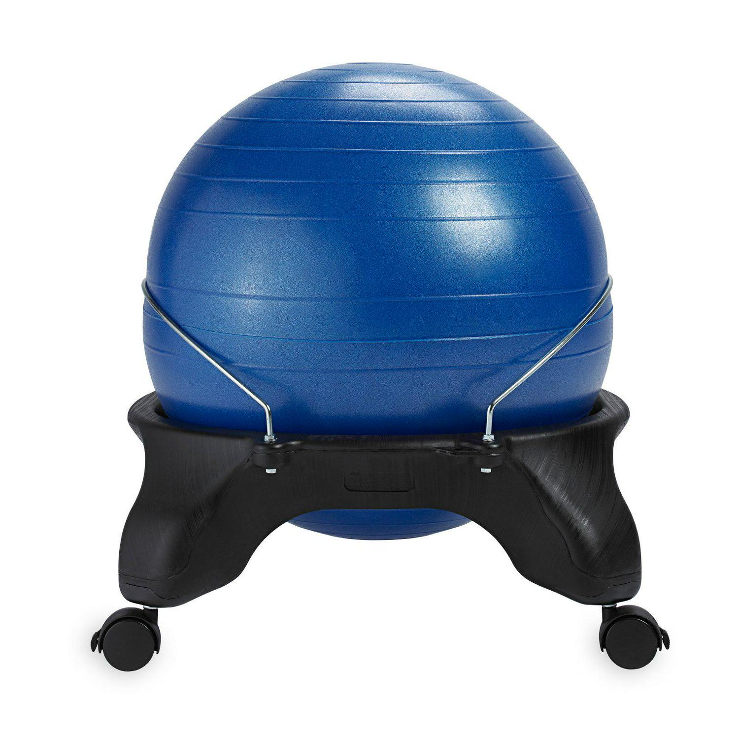 Gaiam Backless Balance Ball Chair， Purple， 52CM