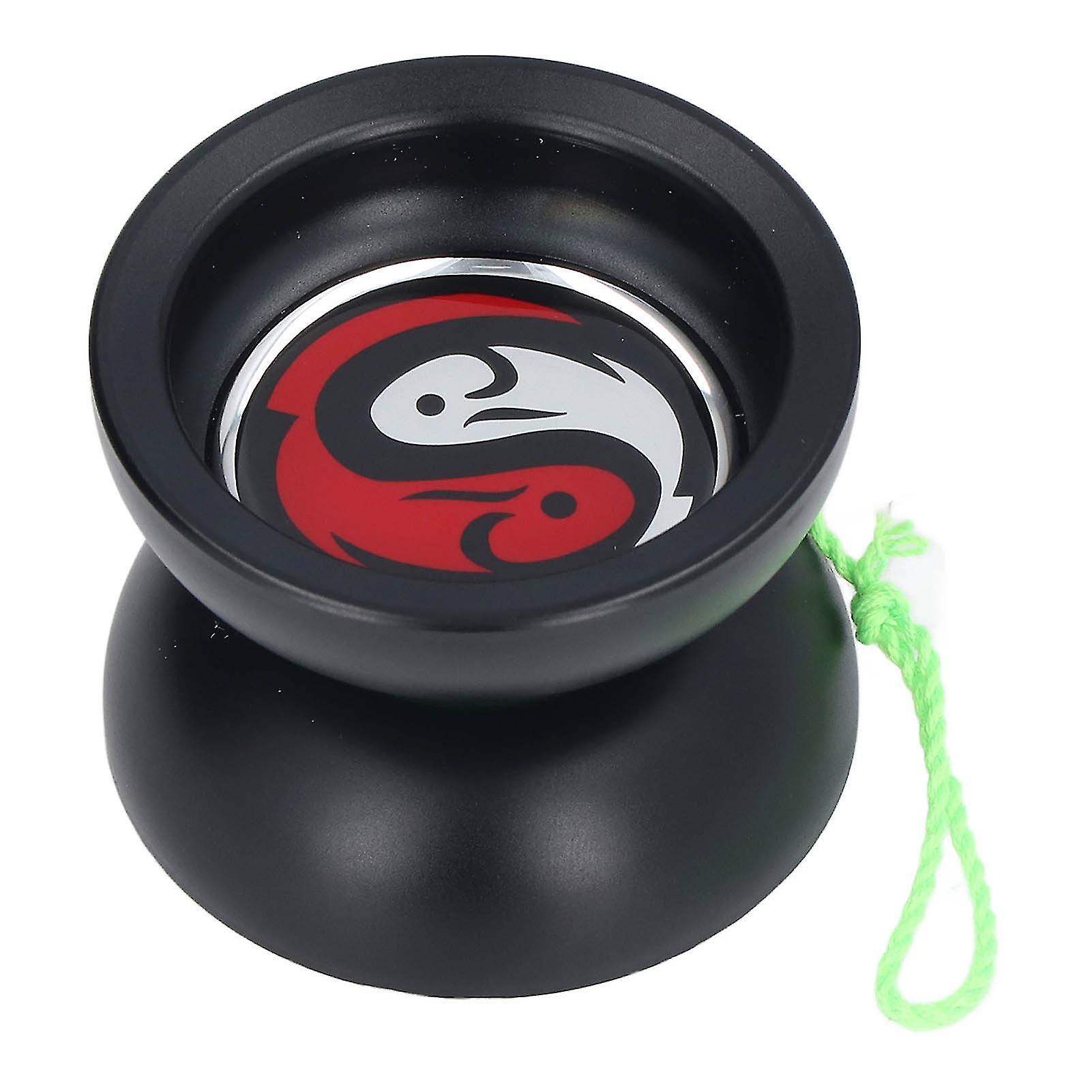 Children Alloy Yoyo Adult Player Funny Yoyo Toy with Glove Replacement Bearing for Competition Game