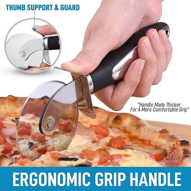 Premium Stainless Steel Pizza Slicer