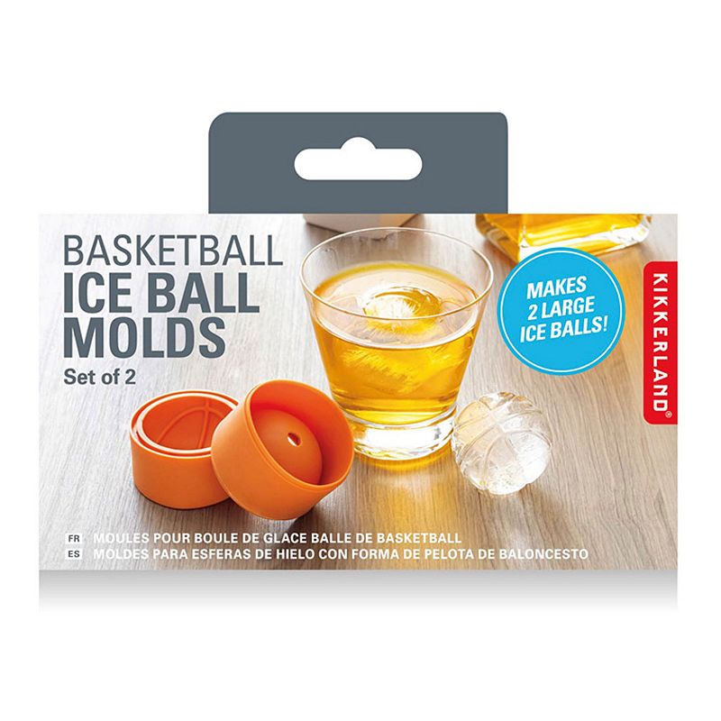 Kikkerland Basketball Ice Mold