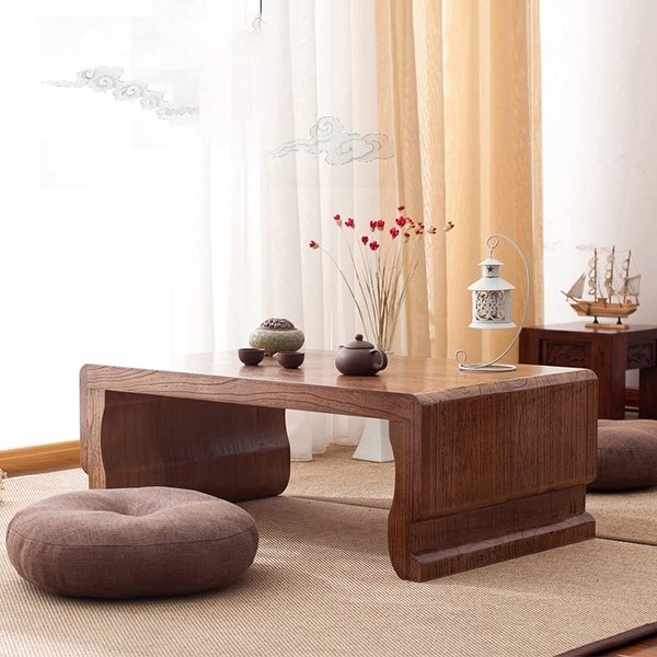 Guqin Table Solid Wood Coffee Table Living Room Coffee Table Tea Room Tea Table - as picture