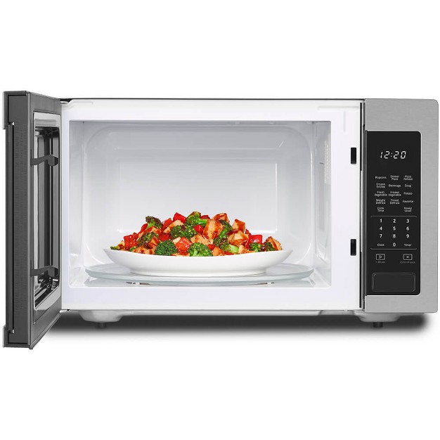 Whirlpool Wmc30516hz 1 6 Cu Ft Stainless Countertop Microwave