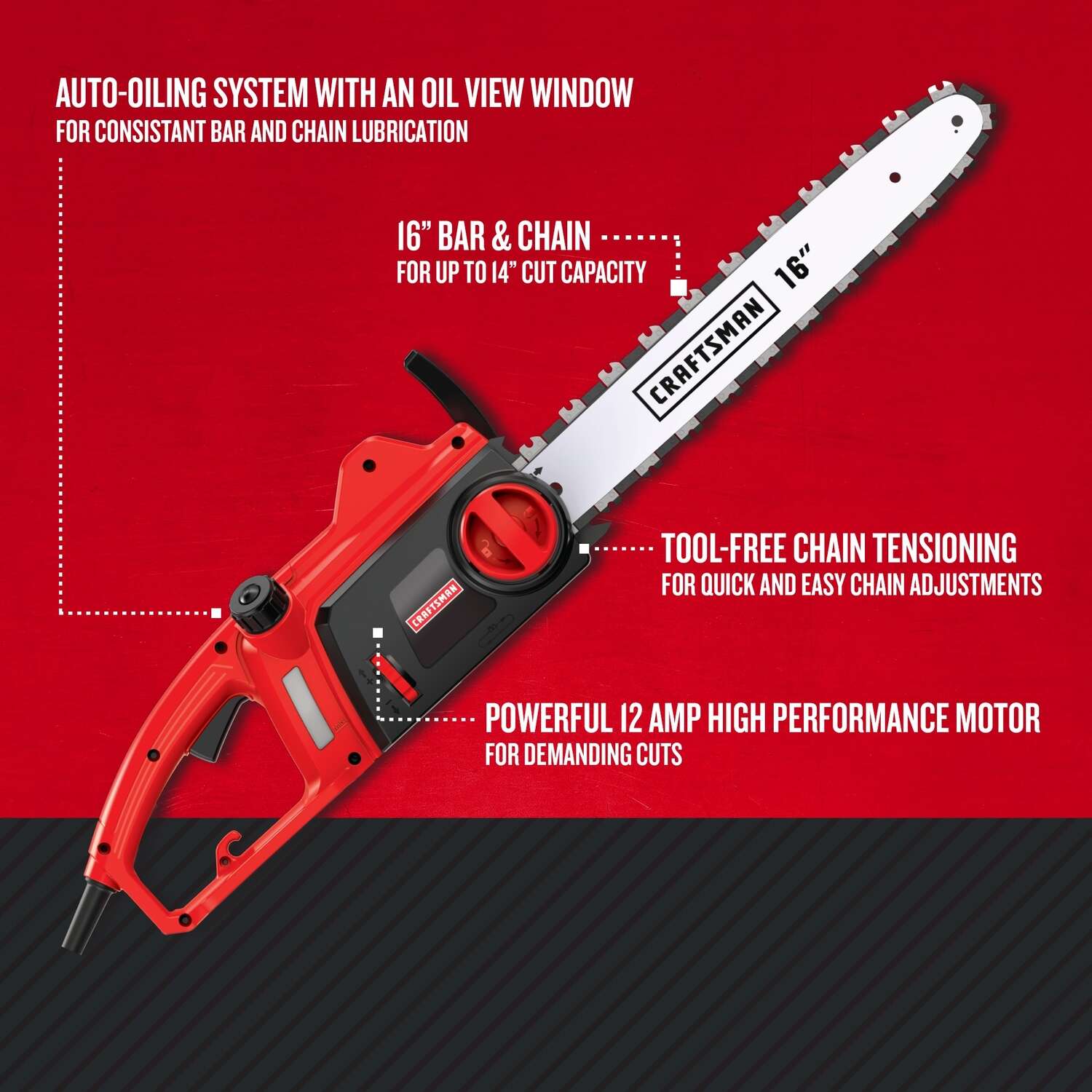 Craftsman 16 in. Electric Chainsaw