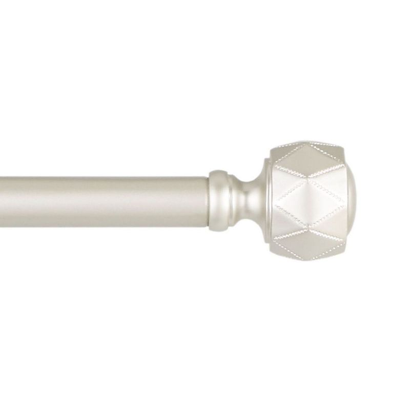 Exclusive Home Regal 1 Window Curtain Rod and Finial Set