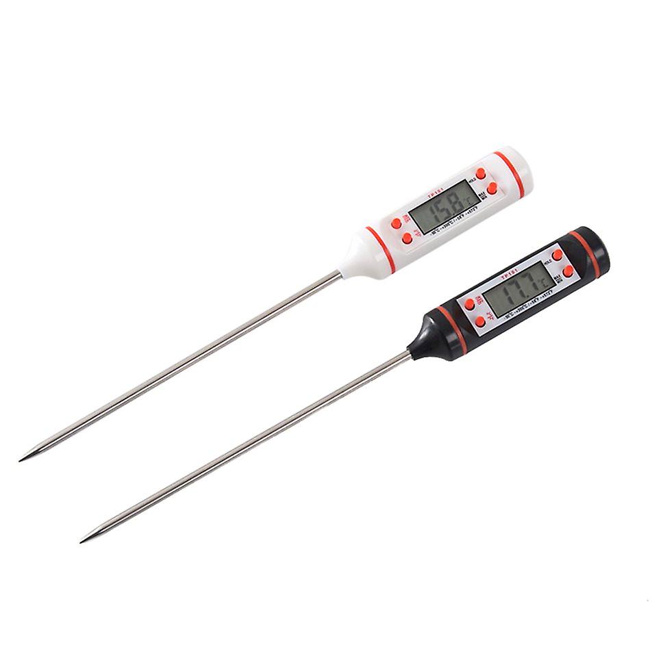 Kitchen Probe Thermometer Stainless Steel Thermometer Barbecue Fork Thermometer Oil Temperature Meter Tp101 Food Thermometer