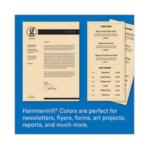 Hammermill Colors Print Paper， 20lb， 11 x 17， Tan， 500/Ream (102376)