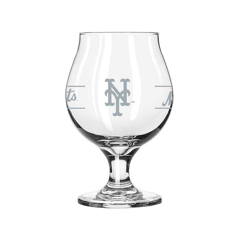 New York Mets 16oz. Belgium Glass