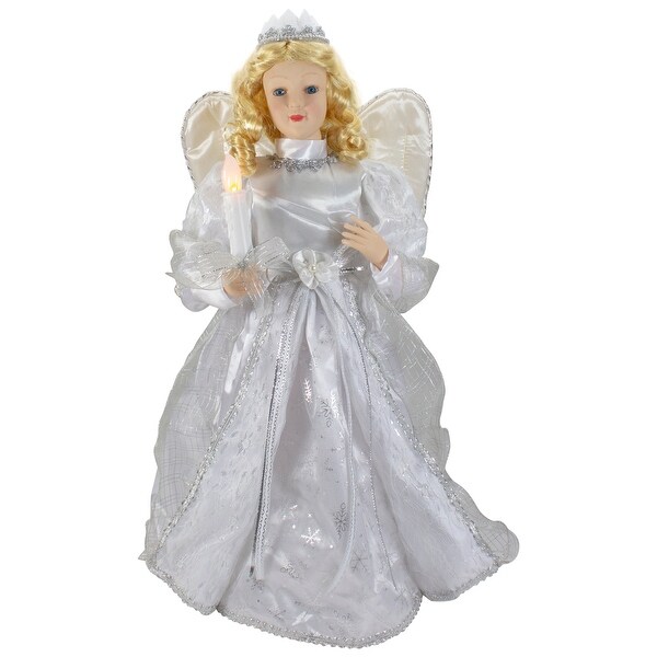 24Inch Lighted Standing Animated Angel Musical Christmas Figure