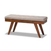 Baxton Studio Alona Bench