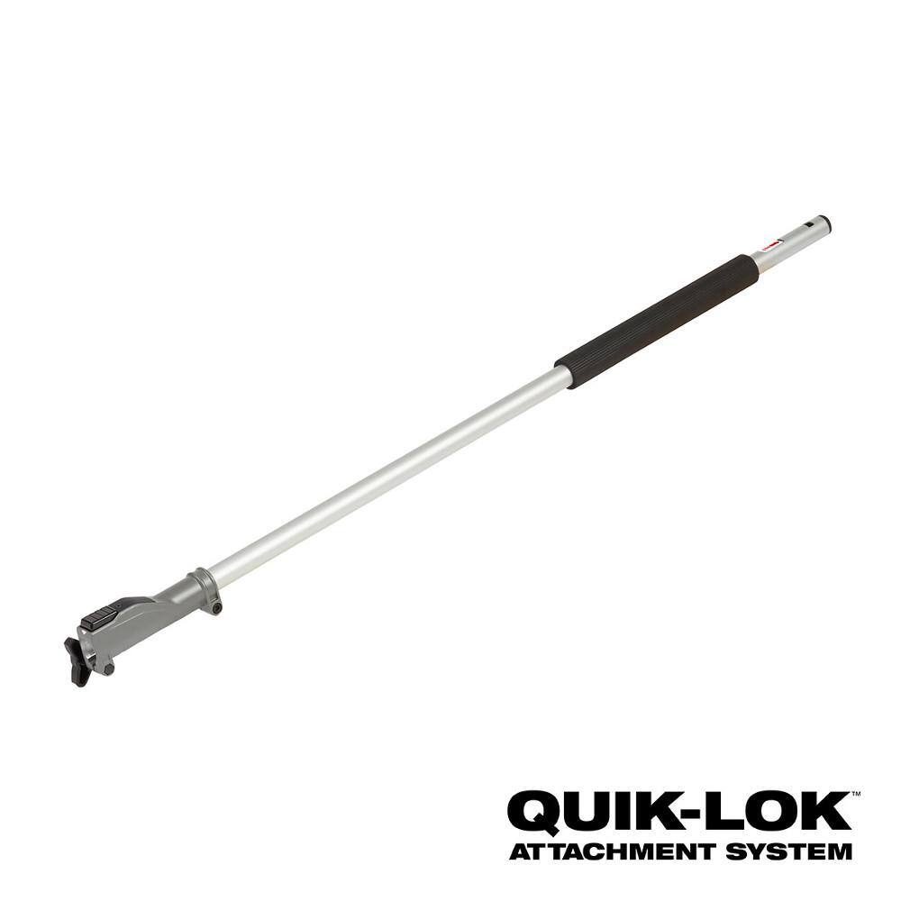 MW M18 FUEL QUIK-LOK 10 in. Pole Saw and Edger and Articulating Hedge Trimmer and 3 ft. Extension Attachments Set 49-16-2718-49-16-2719-49-16-2720-49-16-2