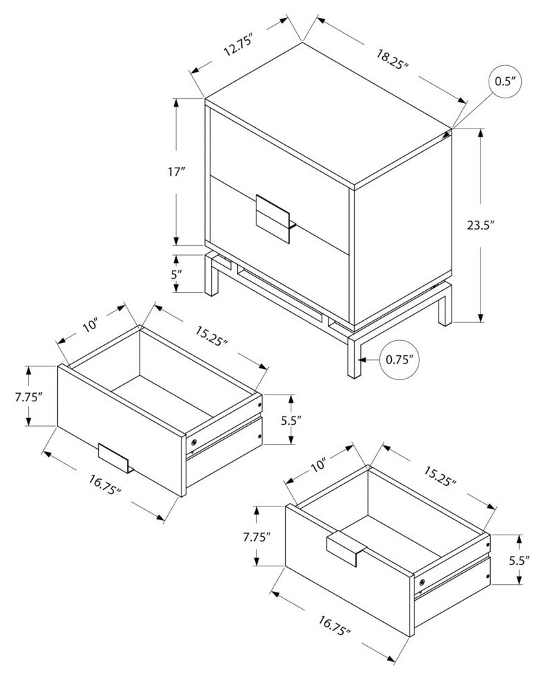 Accent Side Table   24 quotH / Glossy White / Chrome Metal   Contemporary   Side Tables And End Tables   by Homesquare  Houzz