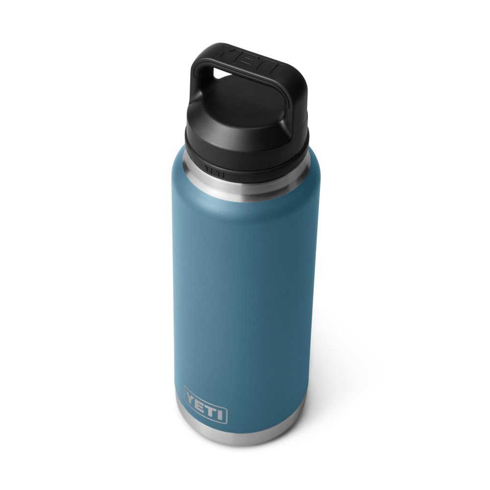 Yeti Rambler 36oz Bottle with Chug Cap Nordic Blue