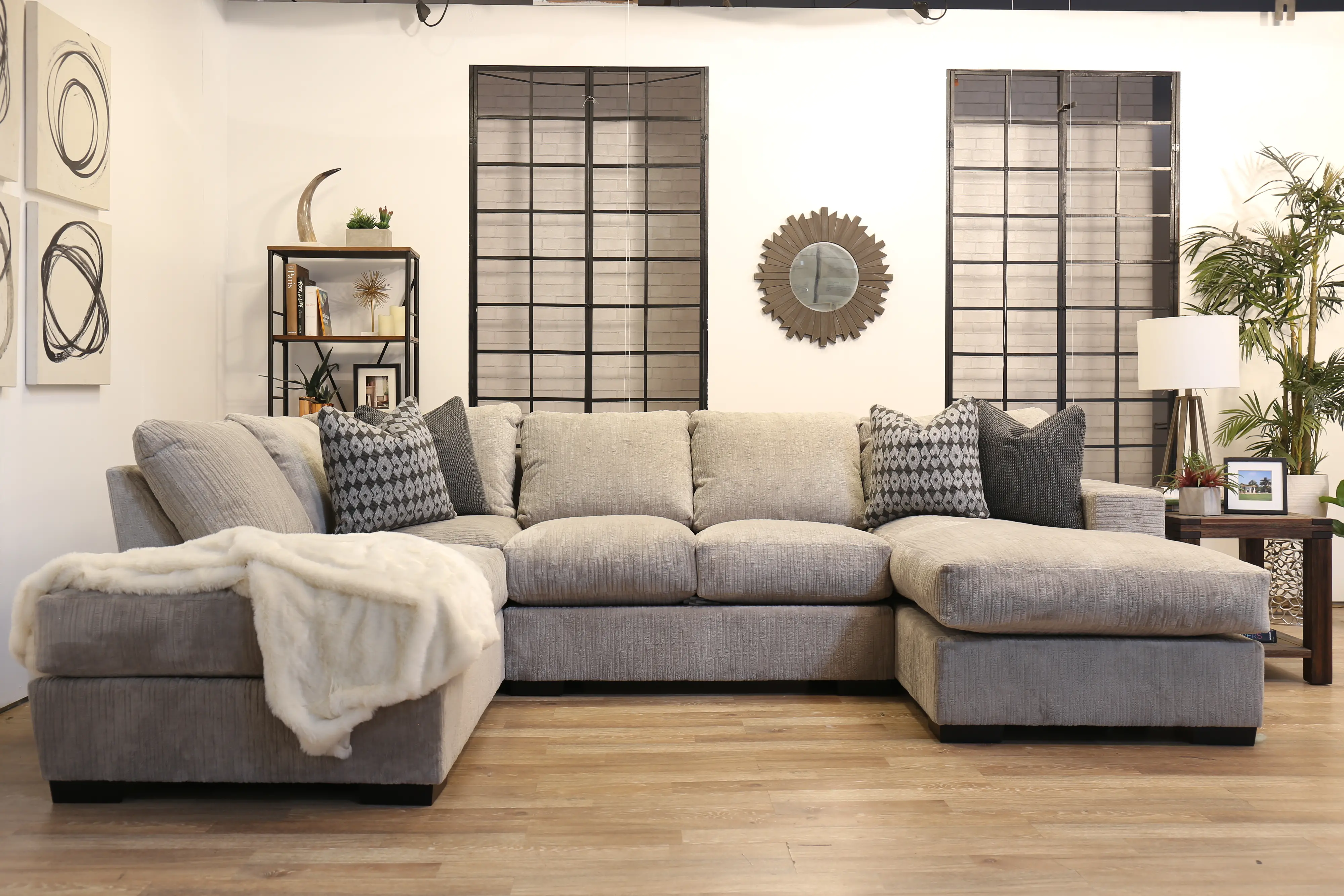 Trevi Gray 3 Piece Sectional