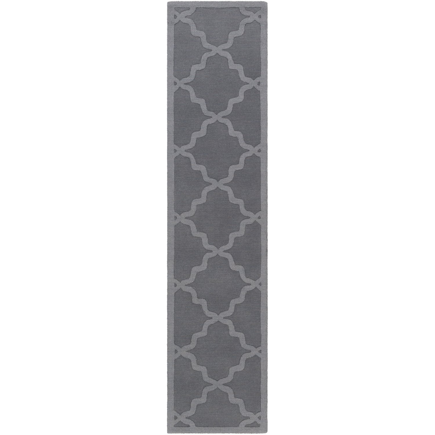 Central Park Rug in Medium Gray