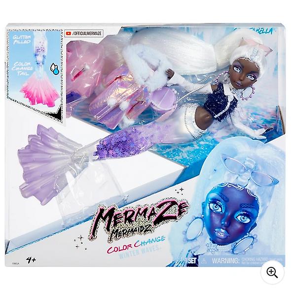 Mermaze mermaidz winter waves colour change fashion doll – crystabella