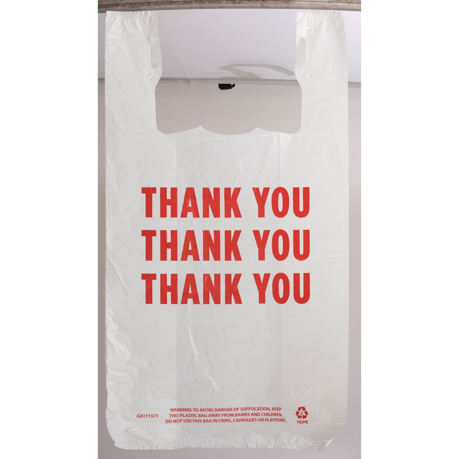 THANK YOU Plastic Bags by Genuine Joe GJO11571