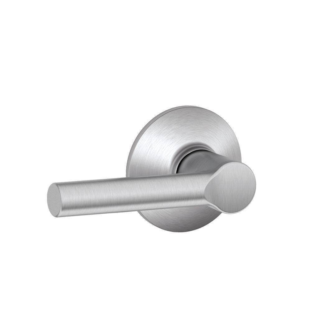 Schlage Broadway Satin Chrome Passage HallCloset Door Handle F10 BRW 626