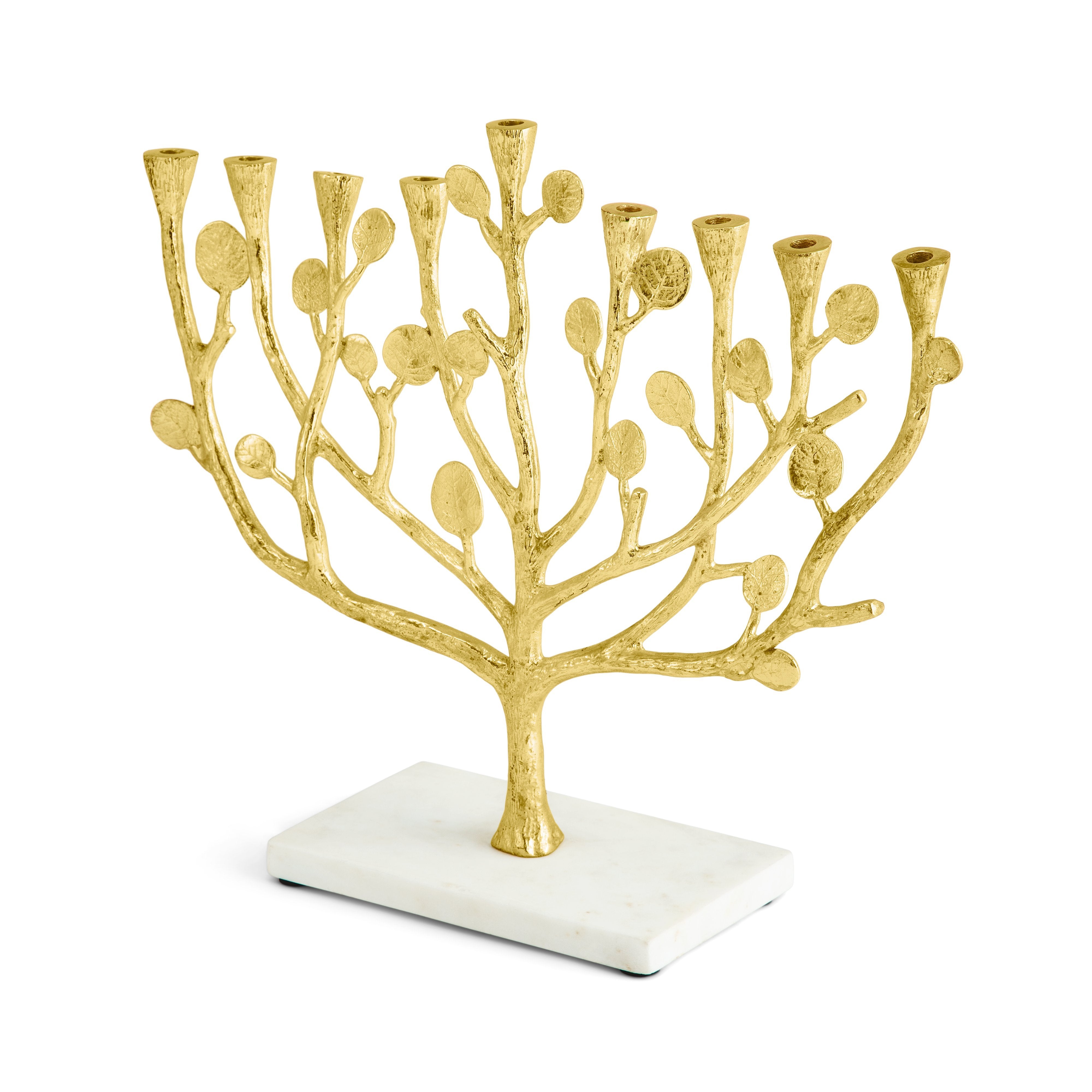 Botanical Leaf Menorah