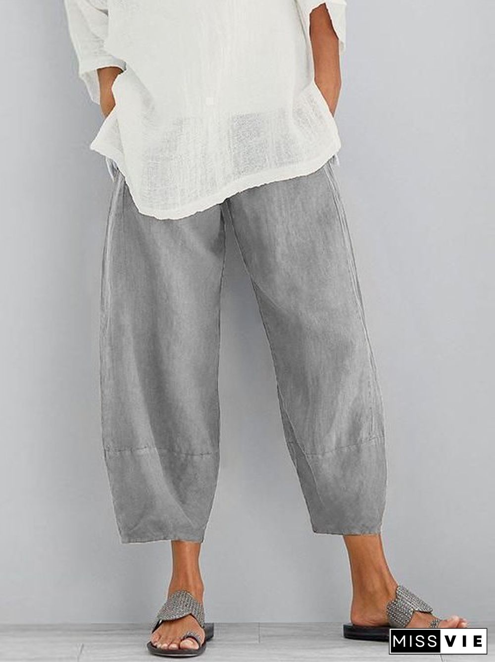 Women's Linen Casual Pants