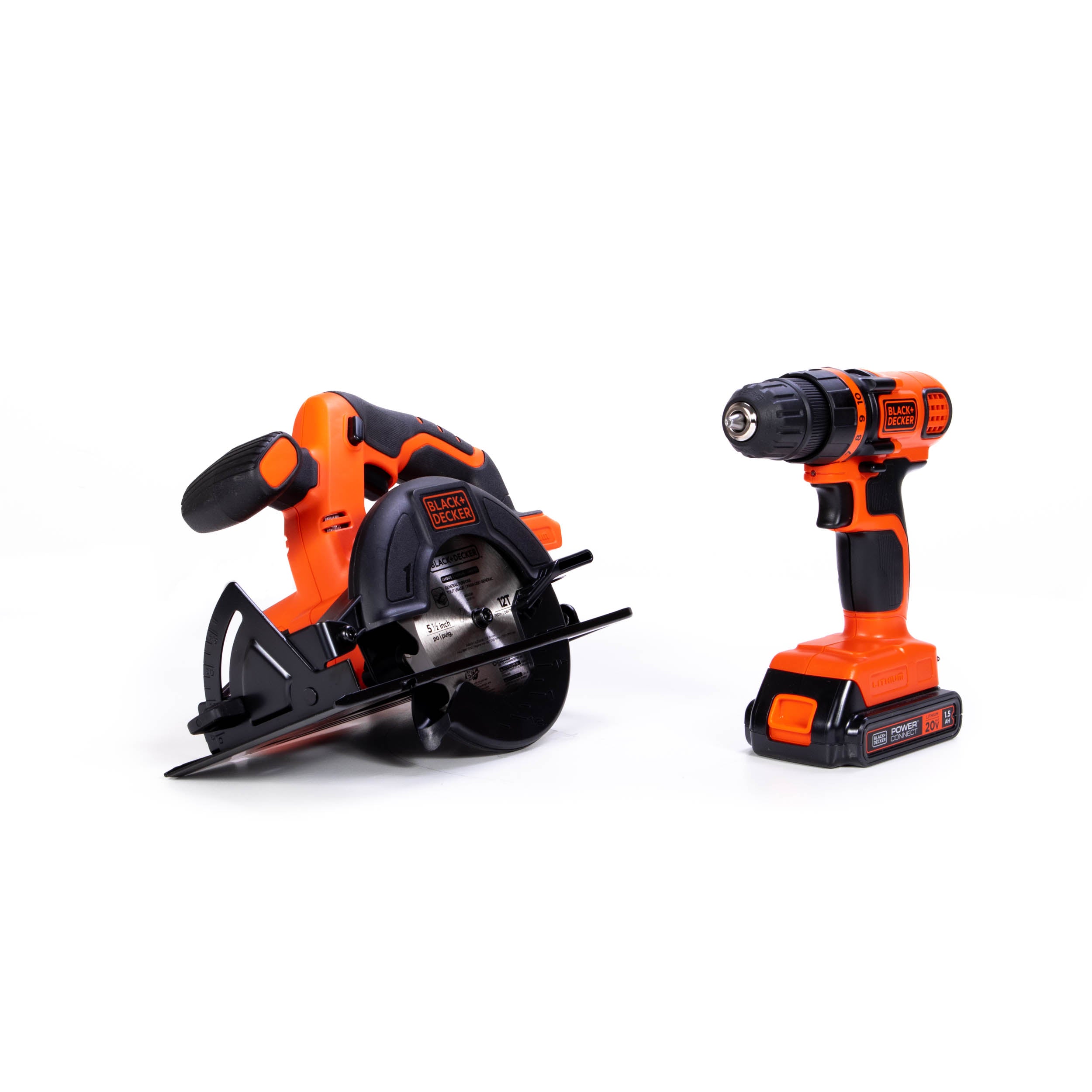 20V MAX* POWERCONNECT™ Cordless Drill/Driver + Circular Saw Combo Kit