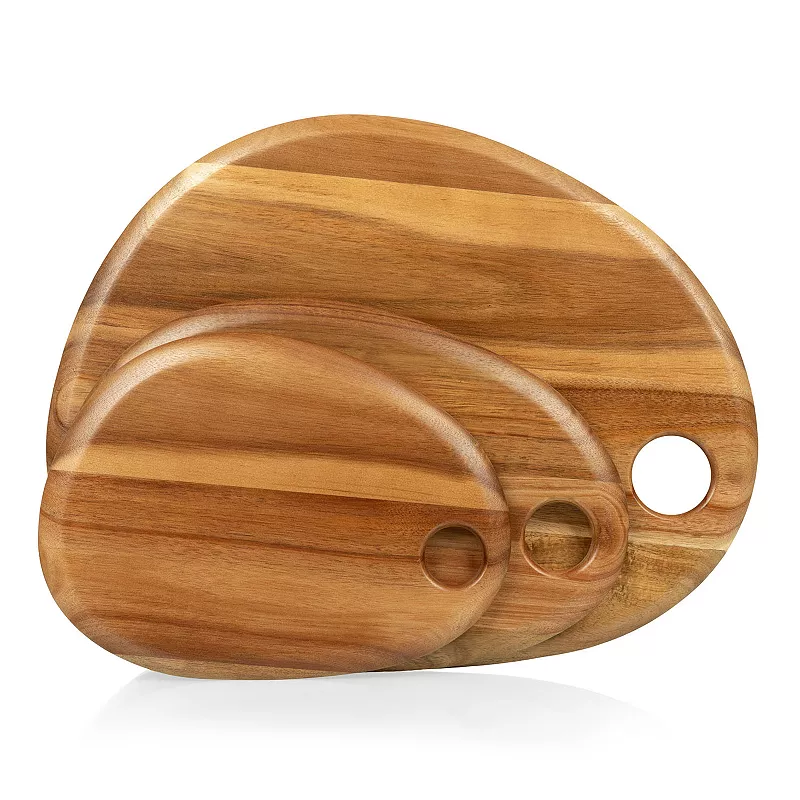 Toscana 12 x 9 Pebble Shaped Acacia Serving Board