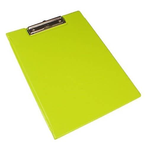 Bantex Plastic Clipfolder A4 (Fruit Colours) (Lime)