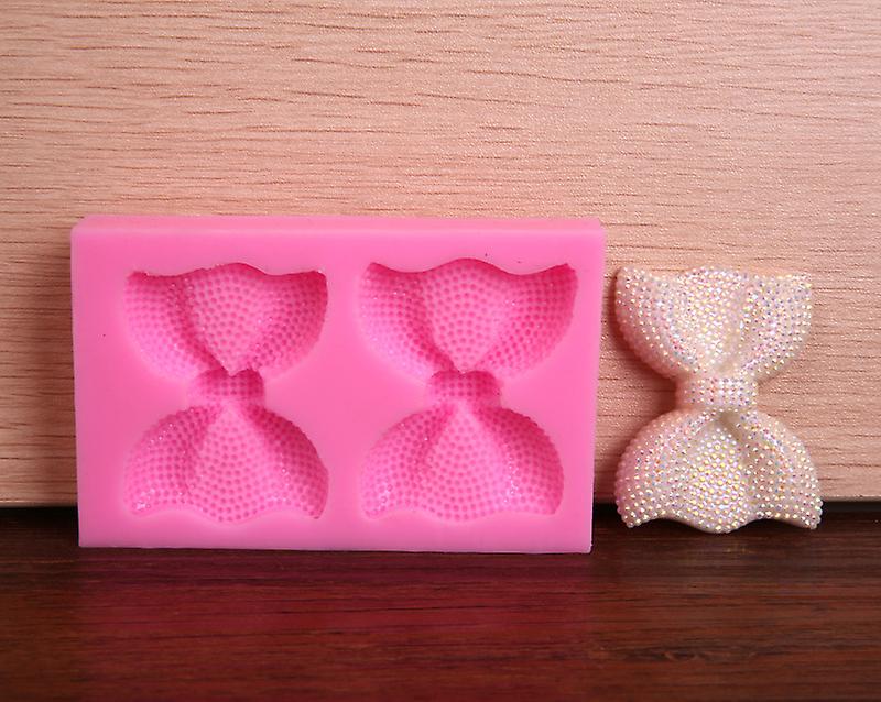 Bow Knot Shaped Handmade Soap Mould - 2pcs