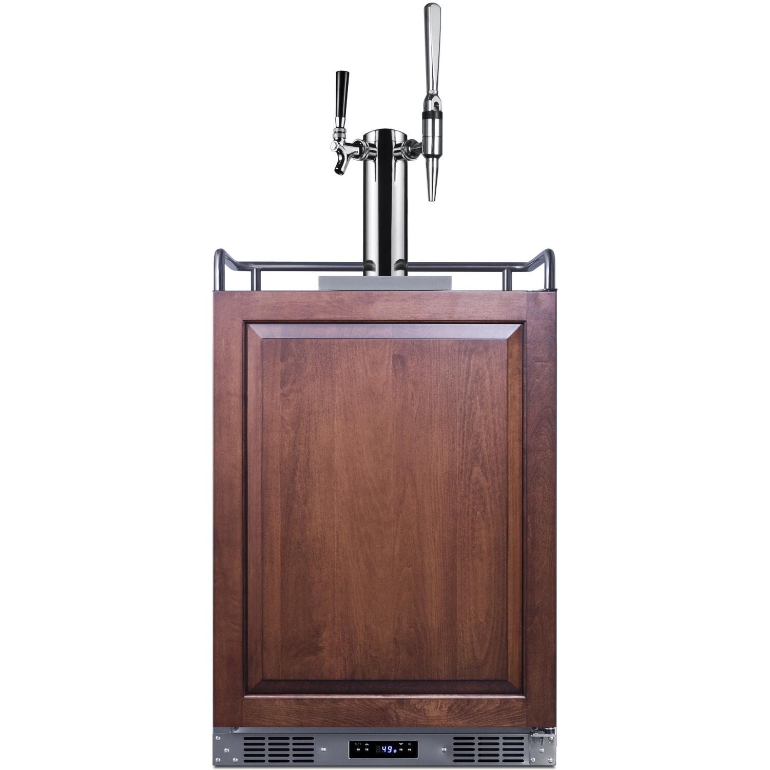 Summit 24-Inch 5.6 Cu. Ft. Built-In Cold Brew/Nitro Coffee Kegerator