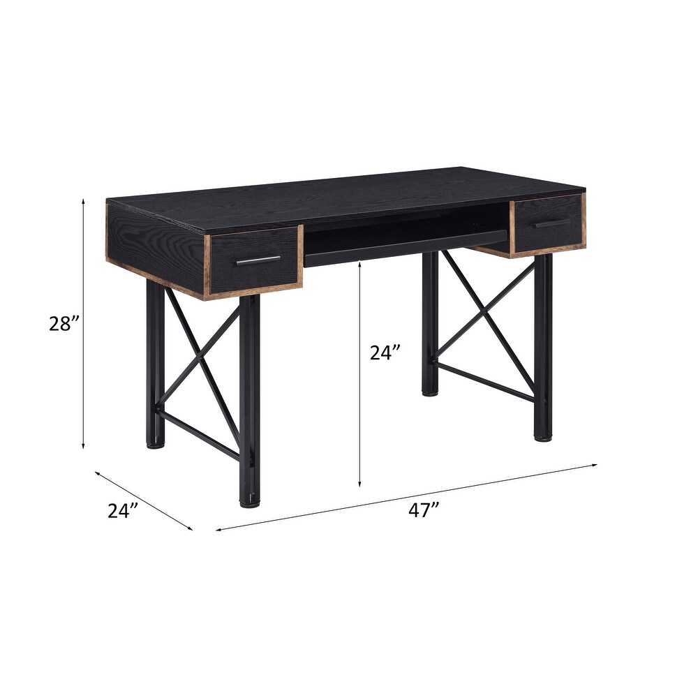 ACME Settea Computer Desk in Black