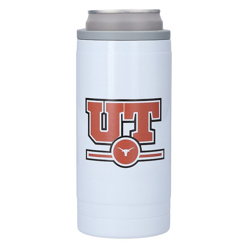 Texas Longhorns 12oz. Letterman Slim Can Cooler