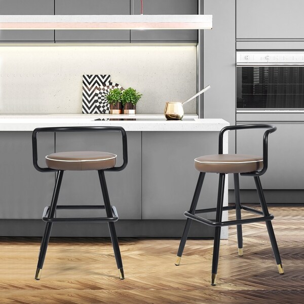 Homylin Bar and Counter Stool (Set of 2)