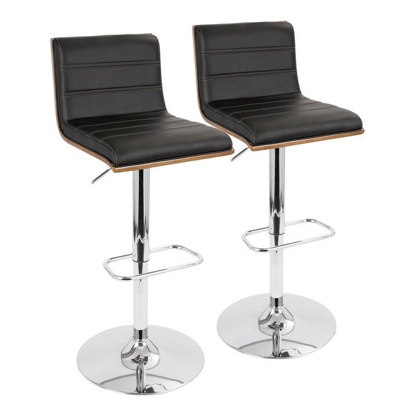 Carson Carrington Ljungby Adjustable Bar Stool (Set of 2)