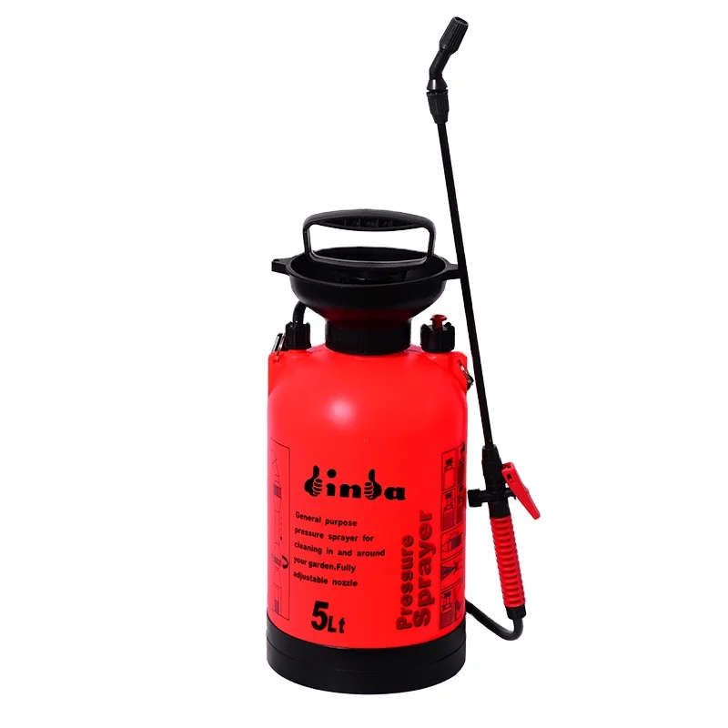 Binda 5L Plastic Hand Pressure Knapsack Agriculture Garden Sprayer