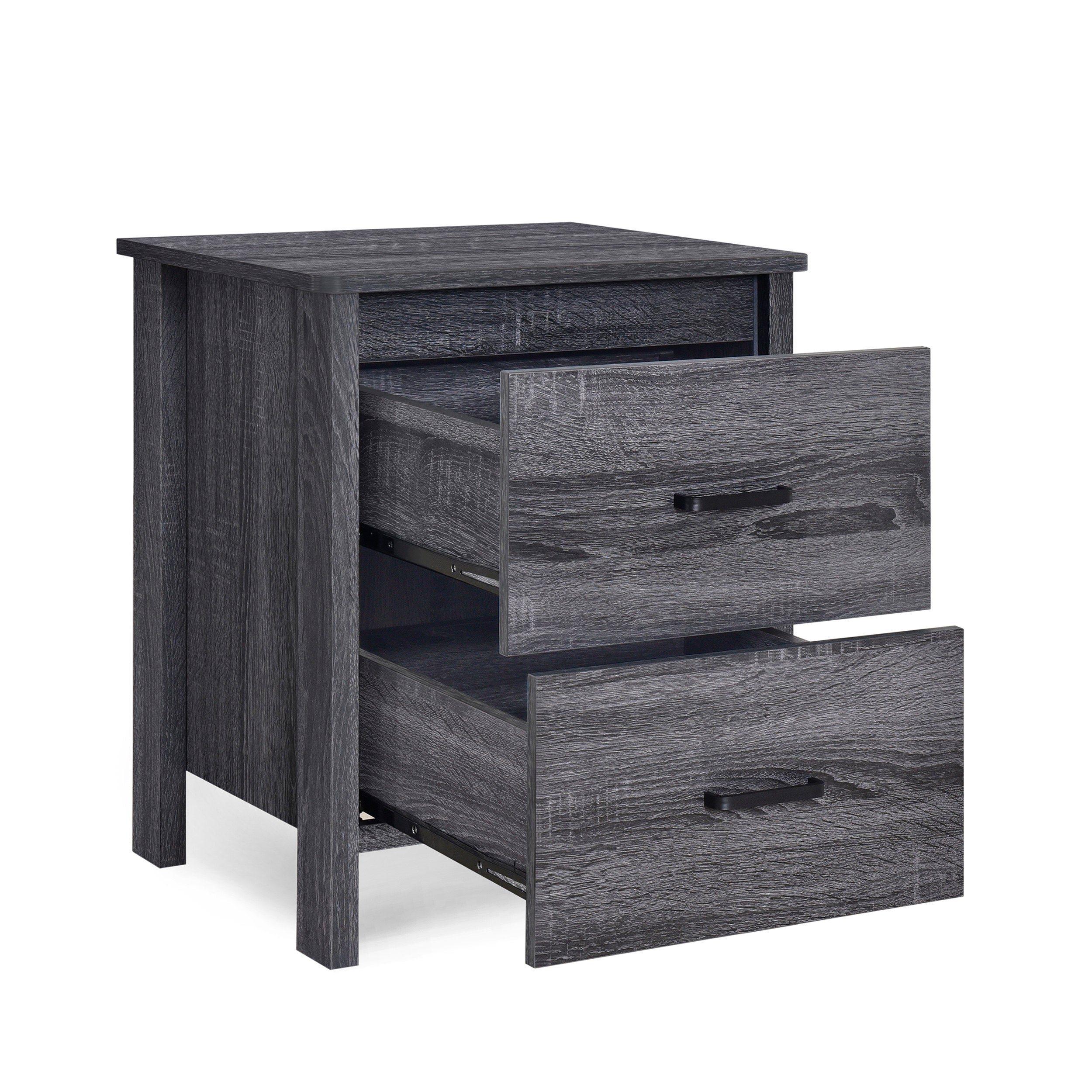 Titeca Contemporary 2 Drawer Nightstand