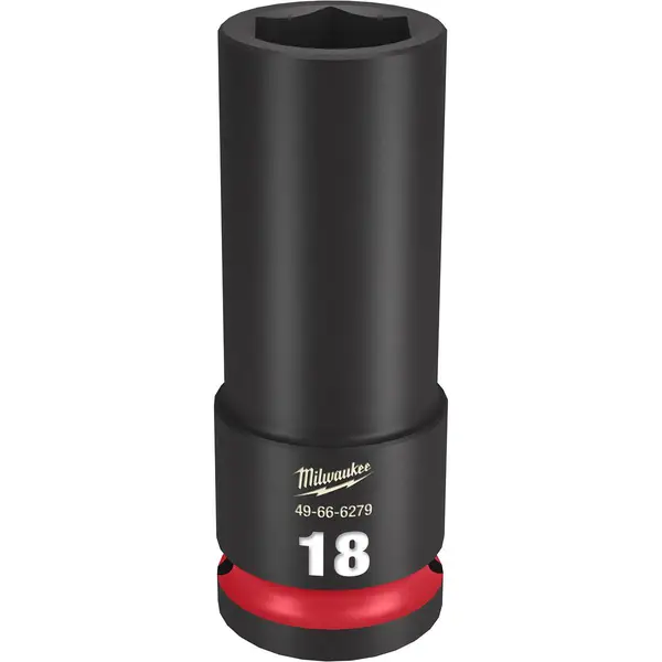 Milwaukee 1/2 Drive 18MM Deep 6 Point Socket