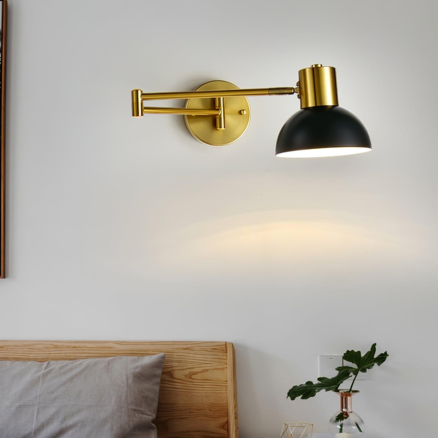 Adjustable Arm Reading Wall Lamp