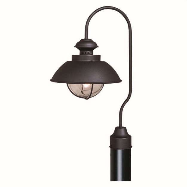 Vaxcel Harwich 1 Light Post Light Textured Black
