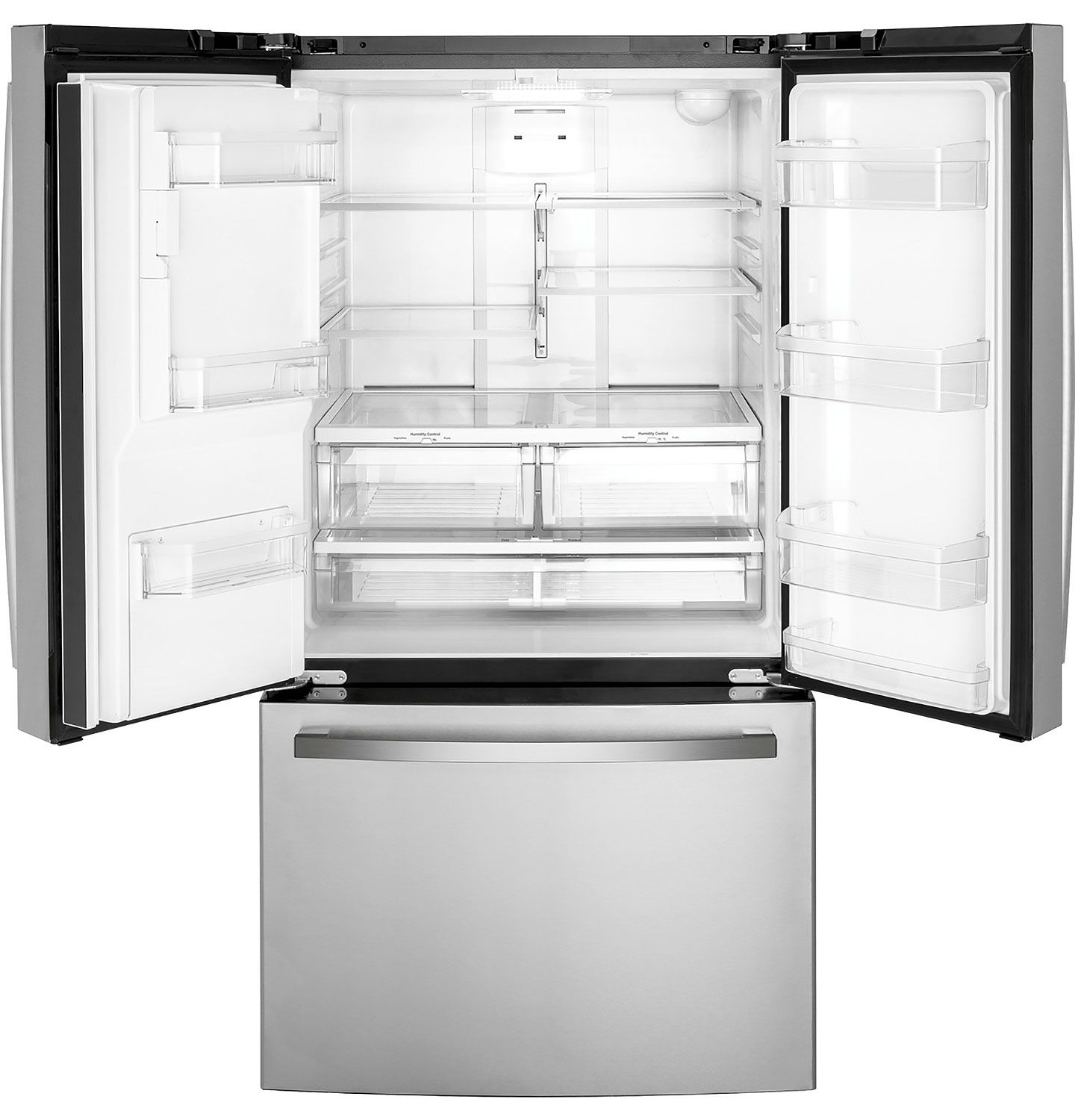 GE ADA ENERGY STAR 25.6 Cu. Ft. Fingerprint Resistant Stainless Steel French-Door Refrigerator