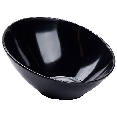 G.E.T. B-788-BK Black Elegance 16 Oz. Cascading Bowl - 6 / CS