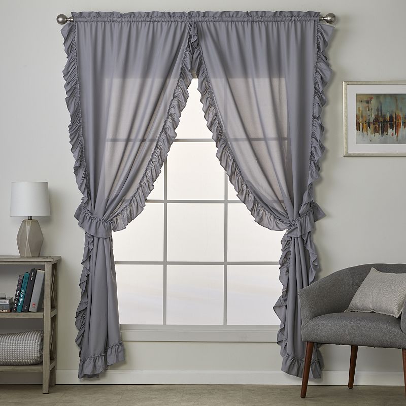 SKL Home Sarah Set of 2 Window Curtain Panels