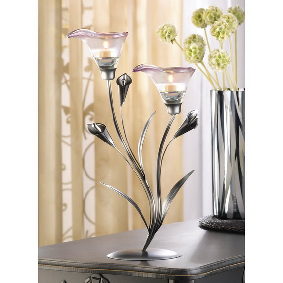 Gallery of Light 57070473 Calla Lily Candleholder