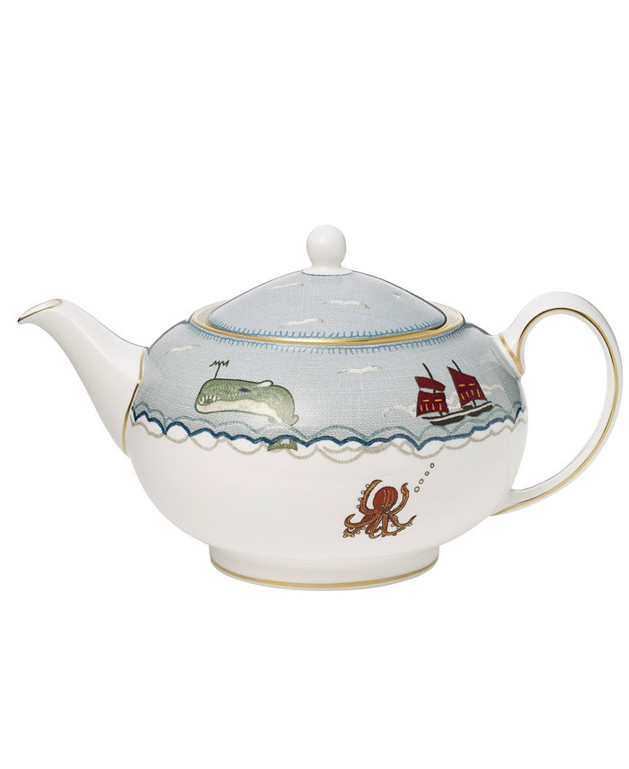 Wedgwood  Sailors Farewell Teapot 37.2 oz