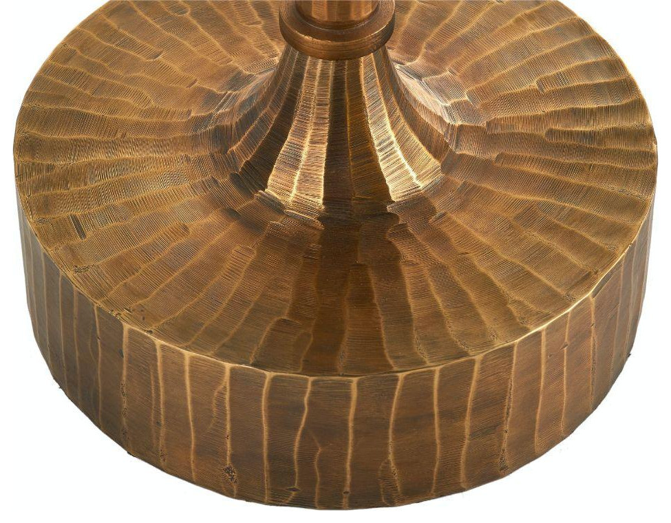 Round Copper Side Table  Pols Potten Mace   Contemporary   Side Tables And End Tables   by Luxury Furnitures  Houzz