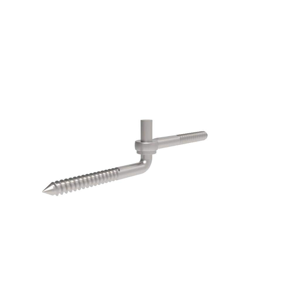 Barrette Outdoor Living 9.312 in x 2.25 in Screw Hook and Eye Hinge 73014547