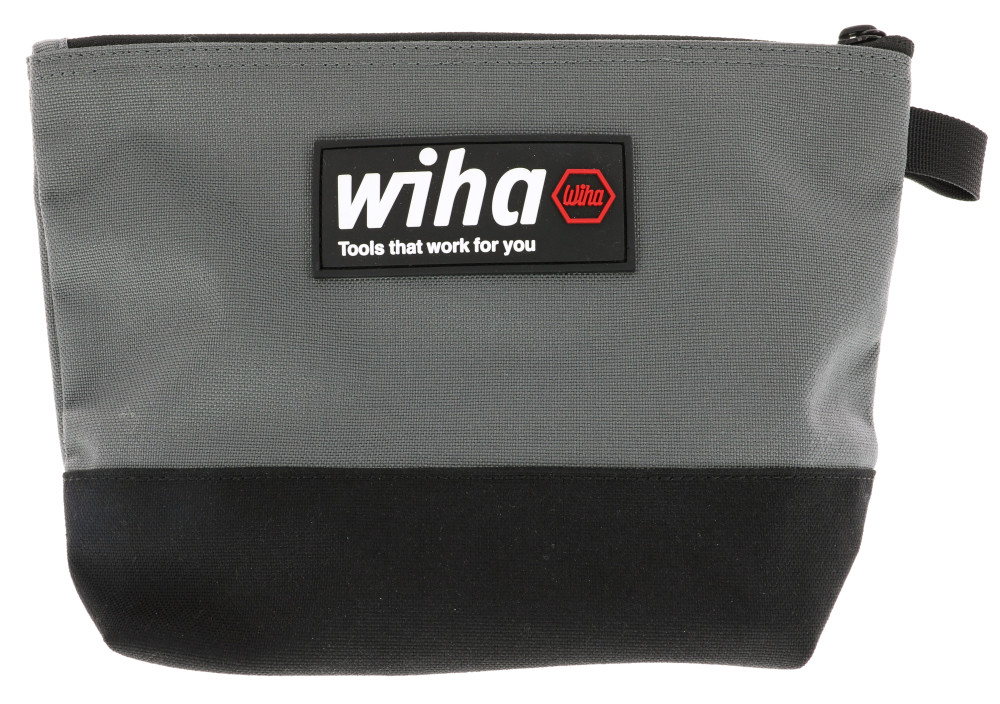 Wiha Cordura Tool Pouch Multi Purpose Heavy Duty Zipper