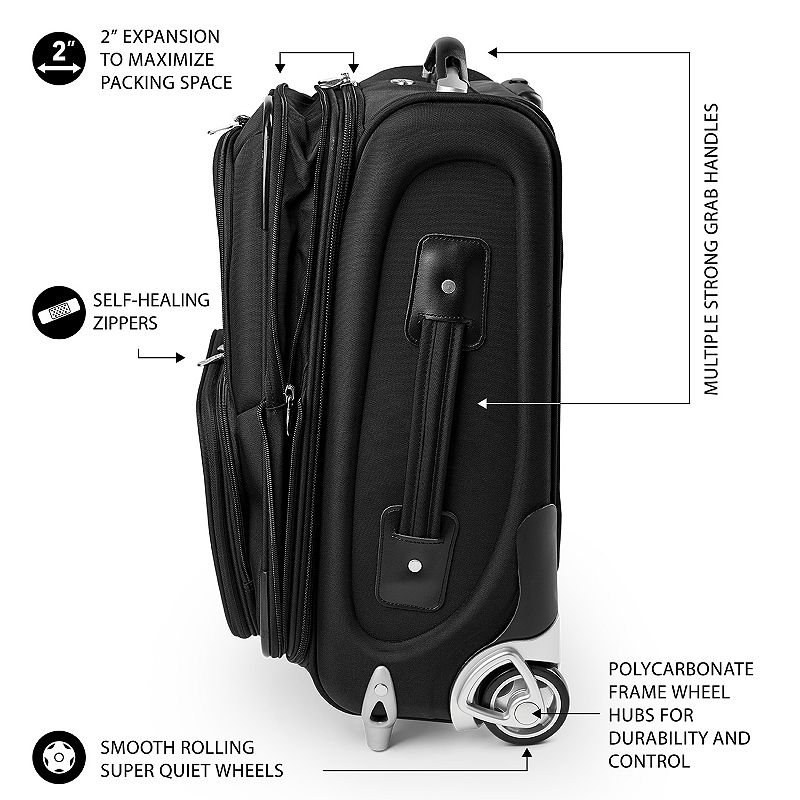 Pittsburgh Penguins 20.5-inch Wheeled Carry-On