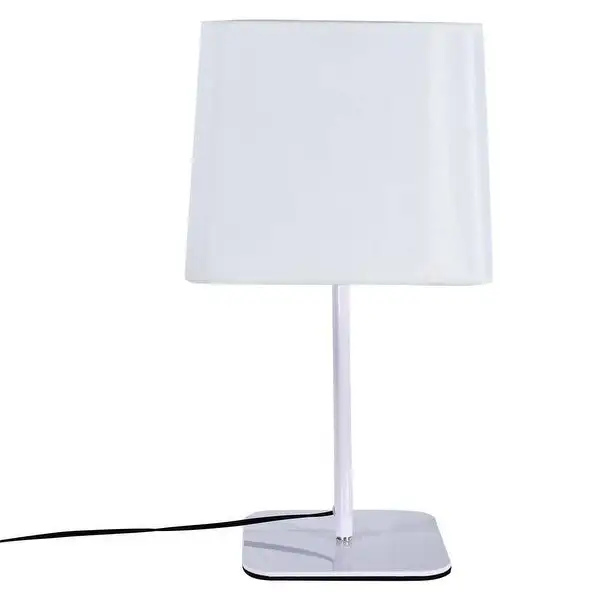 Bedside LED desk lamp ， with button switch， (including LED bulbs) - 9in