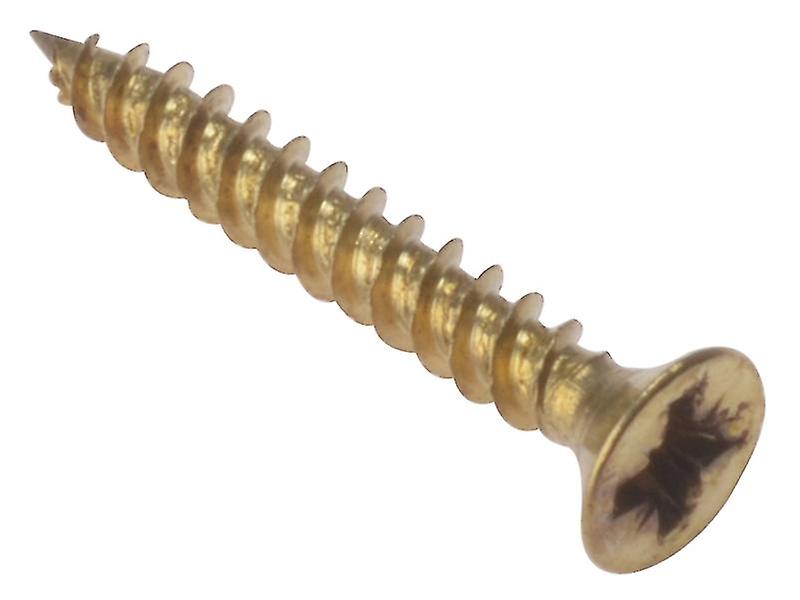 Forgefix Pozi Screw CSK TT Electro Brass 3/4