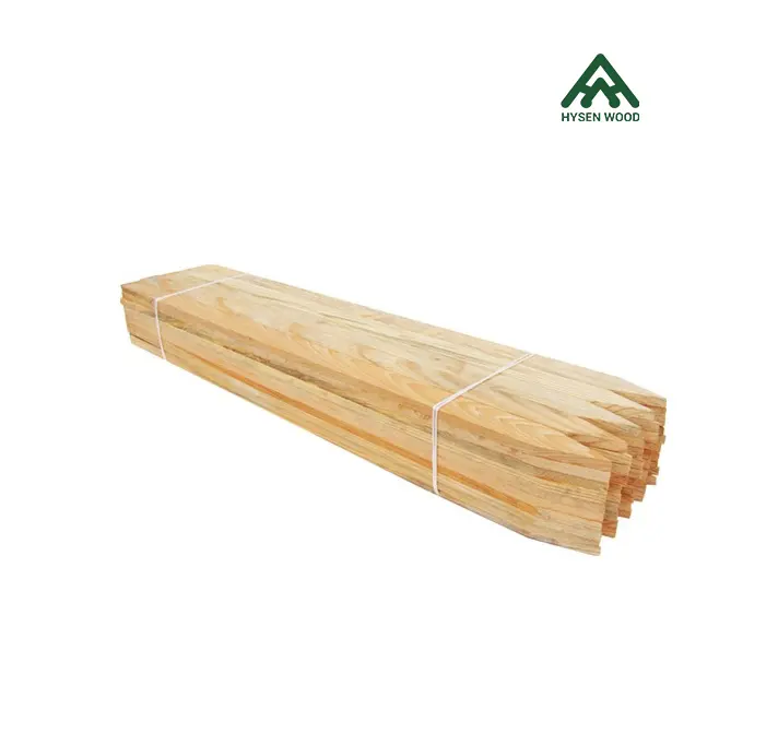 Hysen High Quality Wood for Garden 100% Wooden Wooden Poles  Fence Not Coated