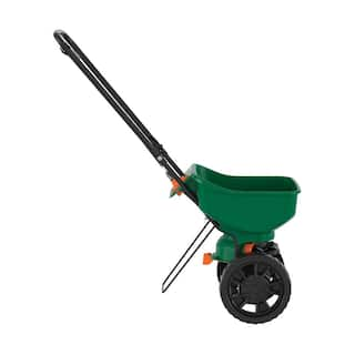 Scotts Turf Builder EdgeGuard Mini 5000 sq. ft. Broadcast Spreader for Seed Fertilizer and Ice Melt 76121-3